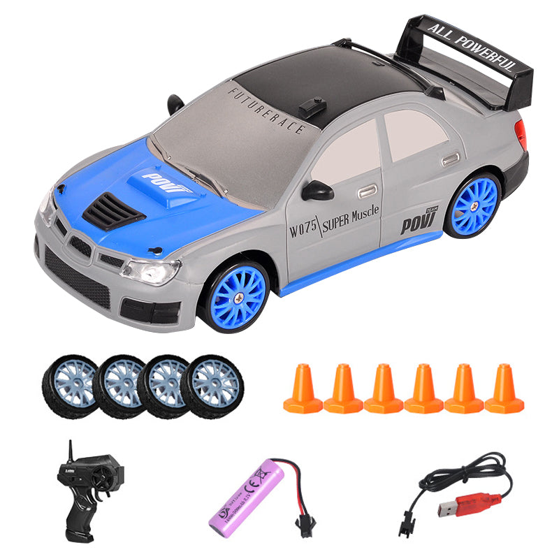 RC Drift Car 1 / 24 2.4GHz 4-Wheel Remote Control Racing On-Road Vehicle Kids Boy Toy (Classic Version) RC Drift Car 1 / 24 2.4GHz 4-Wheel Remote Control Racing On-Road Vehicle Kids Boy Toy (Classic Version)